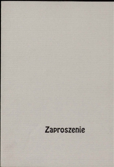 O niepodległość i granice 1914-1921 : wystawa ze zbiorów Władysława Stasieńki - zaproszenie [Dokument życia społecznego]