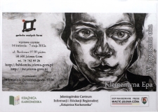 Klementyna Epa "W mgnieniu oka" - plakat [Dokument życia społecznego]