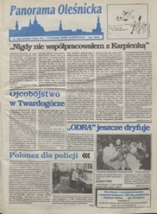 Panorama Oleśnicka: tygodnik Ziemi Oleśnickiej, 1993, nr 4