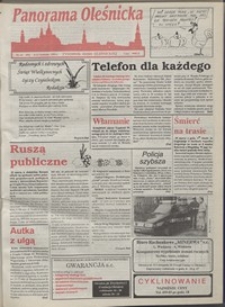 Panorama Oleśnicka: tygodnik Ziemi Oleśnickiej, 1993, nr 14