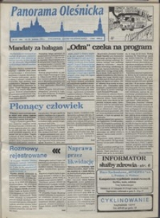 Panorama Oleśnicka: tygodnik Ziemi Oleśnickiej, 1993, nr 15
