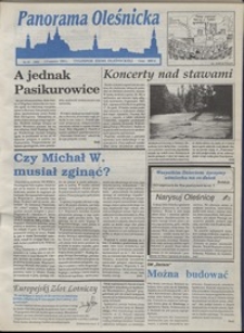 Panorama Oleśnicka: tygodnik Ziemi Oleśnickiej, 1993, nr 22