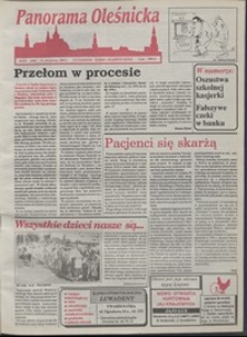 Panorama Oleśnicka: tygodnik Ziemi Oleśnickiej, 1993, nr 23
