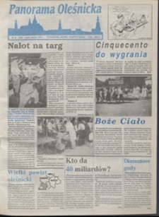 Panorama Oleśnicka: tygodnik Ziemi Oleśnickiej, 1993, nr 24