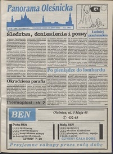Panorama Oleśnicka: tygodnik Ziemi Oleśnickiej, 1993, nr 28