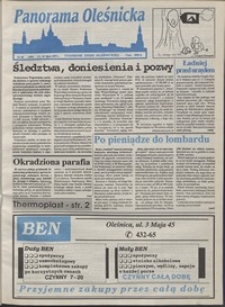 Panorama Oleśnicka: tygodnik Ziemi Oleśnickiej, 1993, nr 28