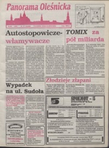 Panorama Oleśnicka: tygodnik Ziemi Oleśnickiej, 1993, nr 38
