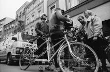 Wyprawa rowerowa niewidomych Oslo - Jelenia Góra - Rzym (fot. 3) [Dokument ikonograficzny]