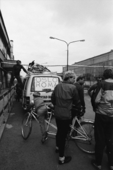 Wyprawa rowerowa niewidomych Oslo - Jelenia Góra - Rzym (fot. 6) [Dokument ikonograficzny]