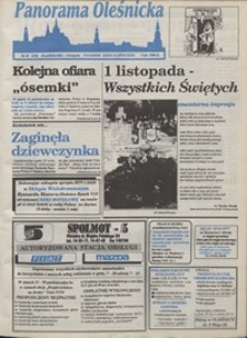 Panorama Oleśnicka: tygodnik Ziemi Oleśnickiej, 1993, nr 43