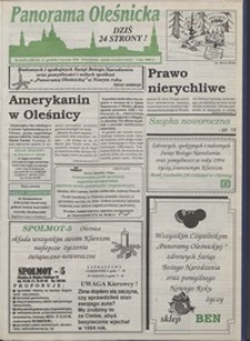 Panorama Oleśnicka: tygodnik Ziemi Oleśnickiej, 1993, nr 51/52