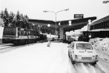 Szklarska Poręba - przejście graniczne w Jakuszycach (fot. 1) [Dokument ikonograficzny]