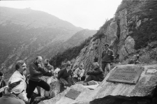 Karkonosze - cmentarz górski w Dolinie Łomniczki (fot. 1) [Dokument ikonograficzny]