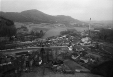 Miłków, widok z lotu ptaka (fot. 1) [Dokument ikonograficzny]