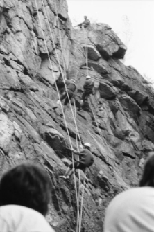 Karpacz, trening na Kruczych Skałach (fot. 2) [Dokument ikonograficzny]
