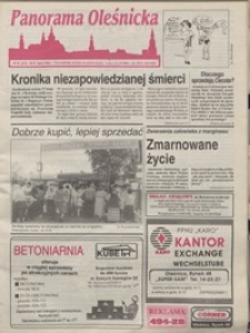 Panorama Oleśnicka: tygodnik Ziemi Oleśnickiej, 1995, nr 30