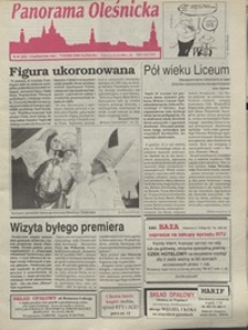 Panorama Oleśnicka: tygodnik Ziemi Oleśnickiej, 1995, nr 40