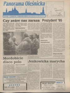 Panorama Oleśnicka: tygodnik Ziemi Oleśnickiej, 1995, nr 45