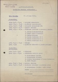 II Jaworskie Biesiady Literackie, 17-19 maja 1978 r. - scenariusz [Dokument życia społecznego]
