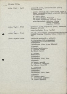 III Jaworskie Biesiady Literackie, 17-19 maja 1979 r. - plan imprez [Dokument życia społecznego]