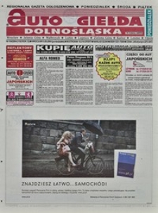 Auto Giełda Dolnośląska : regionalna gazeta ogłoszeniowa, 2004, nr 104 (1192) [6.09]