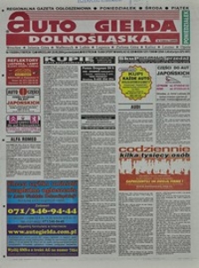 Auto Giełda Dolnośląska : regionalna gazeta ogłoszeniowa, 2004, nr 110 (1198) [20.09]