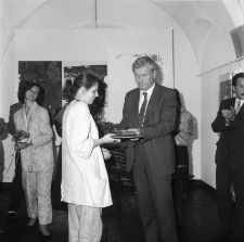 Jelenia Góra - uroczystość w muzeum (fot. 1) [Dokument ikonograficzny]