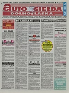 Auto Giełda Dolnośląska : regionalna gazeta ogłoszeniowa, 2004, nr 123 (1211) [20.10]