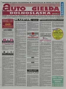 Auto Giełda Dolnośląska : regionalna gazeta ogłoszeniowa, 2004, nr 131 (1219) [10.11]