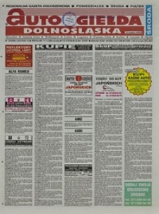 Auto Giełda Dolnośląska : regionalna gazeta ogłoszeniowa, 2004, nr 134 (1222) [17.11]