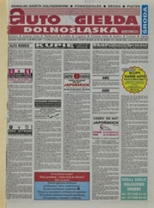 Auto Giełda Dolnośląska : regionalna gazeta ogłoszeniowa, 2004, nr 140 (1228) [1.12]