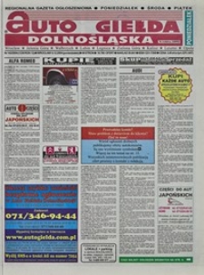 Auto Giełda Dolnośląska : regionalna gazeta ogłoszeniowa, 2004, nr 142 (1230) [6.12]