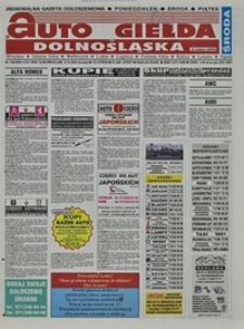 Auto Giełda Dolnośląska : regionalna gazeta ogłoszeniowa, 2004, nr 143 (1231) [8.12]