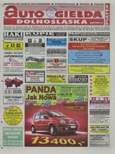 Auto Giełda Dolnośląska : regionalna gazeta ogłoszeniowa, 2004, nr 147 (1235) [17.12]