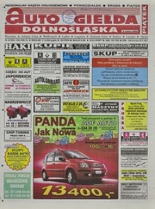 Auto Giełda Dolnośląska : regionalna gazeta ogłoszeniowa, 2004, nr 147 (1235) [17.12]