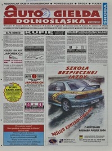 Auto Giełda Dolnośląska : regionalna gazeta ogłoszeniowa, 2004, nr 149 (1237) [22.12]