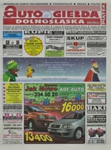 Auto Giełda Dolnośląska : regionalna gazeta ogłoszeniowa, 2004, nr 150 (1238) [24.12]