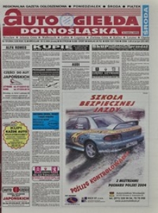 Auto Giełda Dolnośląska : regionalna gazeta ogłoszeniowa, 2004, nr 151 (1239) [29.12]