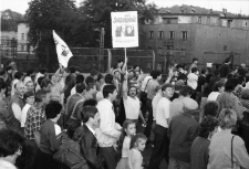 Jelenia Góra - wiec "Solidarności" 27 maja 1989 (fot. 4) [Dokument ikonograficzny]