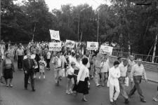 Jelenia Góra - wiec "Solidarności" 27 maja 1989 (fot. 5) [Dokument ikonograficzny]