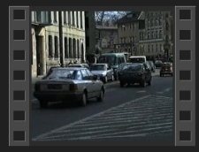 Ruch samochodowy w Jeleniej Górze [Film]