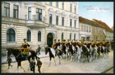 Ohlau - Einrücken der Schill-Husaren [Dokument ikonograficzny]