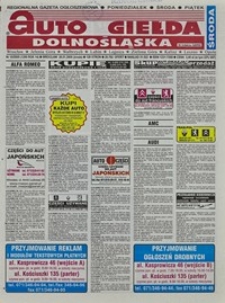 Auto Giełda Dolnośląska : regionalna gazeta ogłoszeniowa, 2005, nr 10 (1250) [26.01]