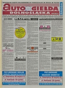 Auto Giełda Dolnośląska : regionalna gazeta ogłoszeniowa, 2005, nr 13 (1253) [2.02]