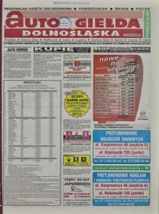 Auto Giełda Dolnośląska : regionalna gazeta ogłoszeniowa, 2005, nr 15 (1255) [7.02]