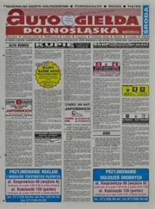 Auto Giełda Dolnośląska : regionalna gazeta ogłoszeniowa, 2005, nr 16 (1256) [9.02]