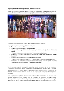 Nagrody Starosty Jeleniogórskiego „Karkonosz 2020” [Dokument elektroniczny]