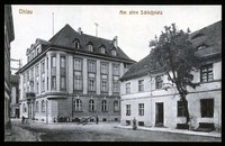 Ohlau - Am alten Schlossplatz [Dokument ikonograficzny]