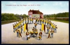 Trompeter-Corps des Hus.-Regts.von Schill in Ohlau [Dokument ikonograficzny]