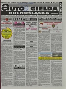 Auto Giełda Dolnośląska : regionalna gazeta ogłoszeniowa, 2005, nr 39 (1279) [6.04]